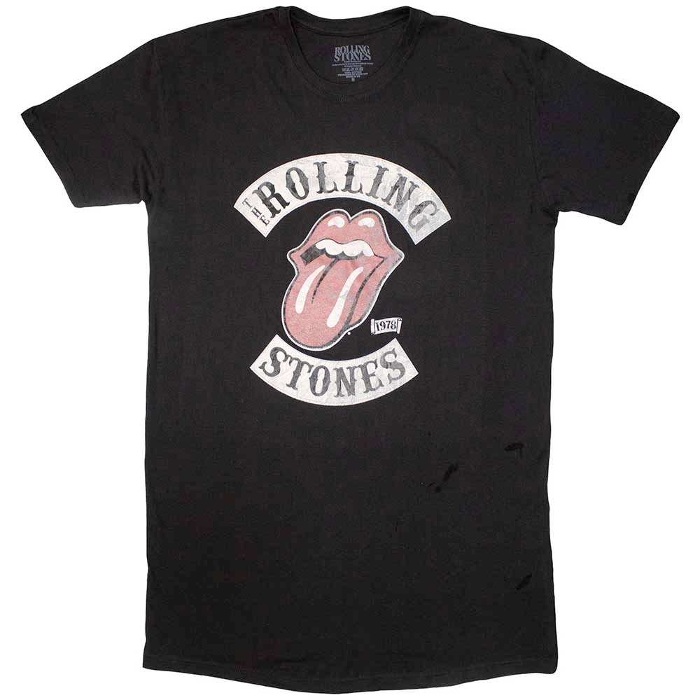 The Rolling Stones - Tour 78 Kurzes Kleid - Schwarz
